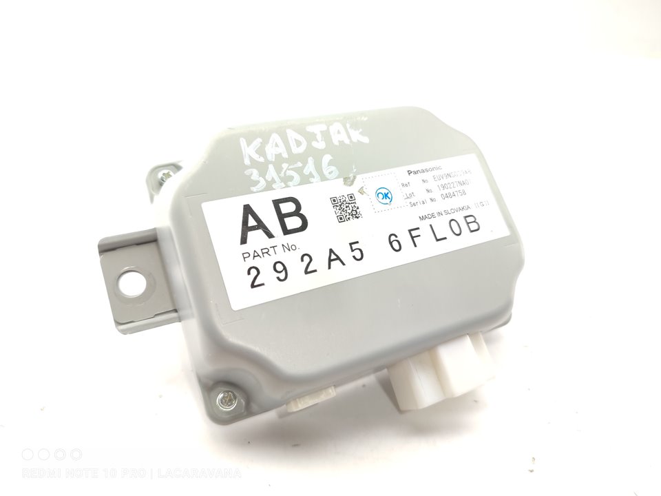 RENAULT Kadjar 1 generation (2015-2024) Other Control Units 292A56FL0B 19004480