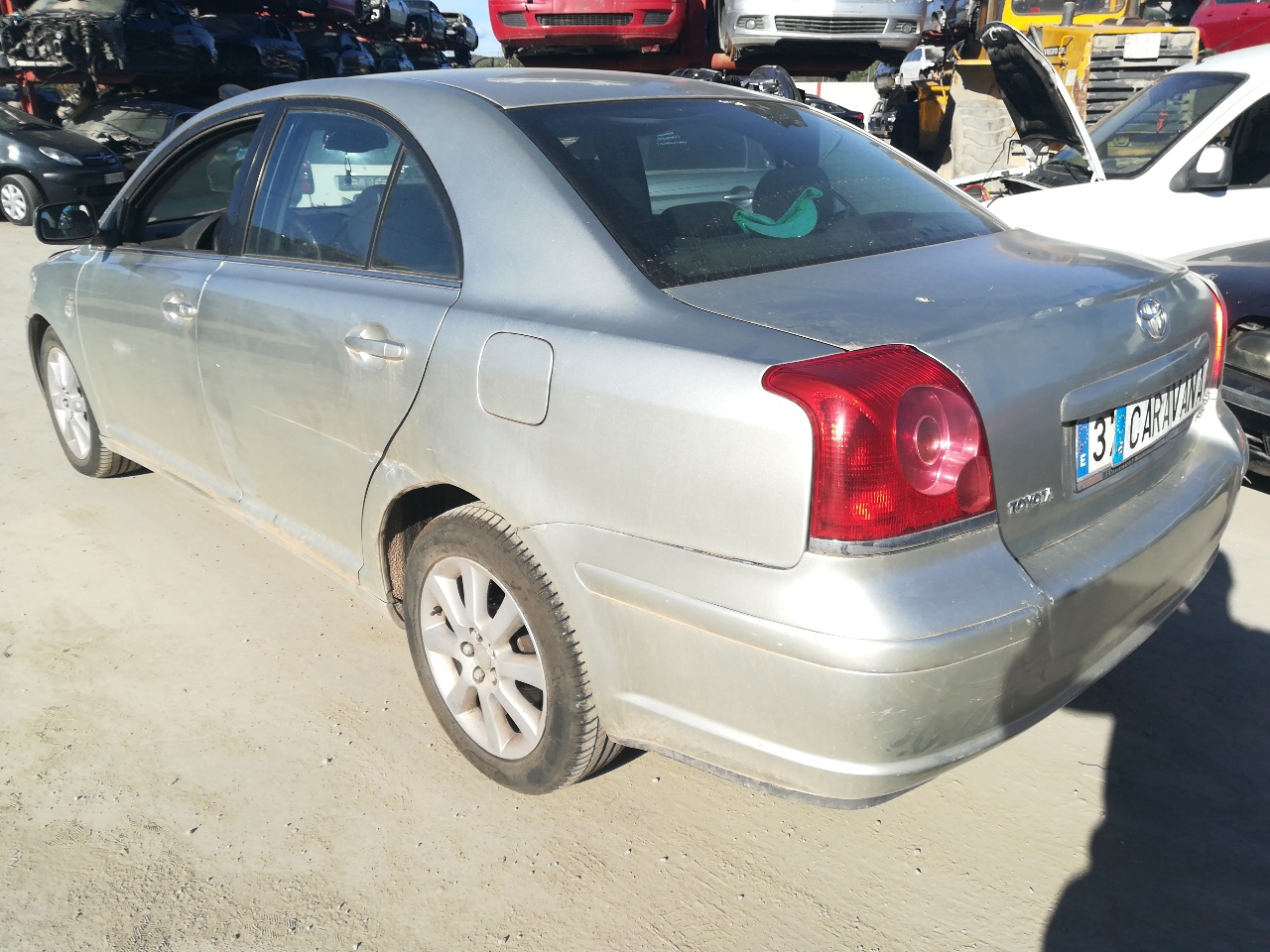 TOYOTA Avensis 2 generation (2002-2009) Bal oldali visszapillantó tükör 8790605100 25928879