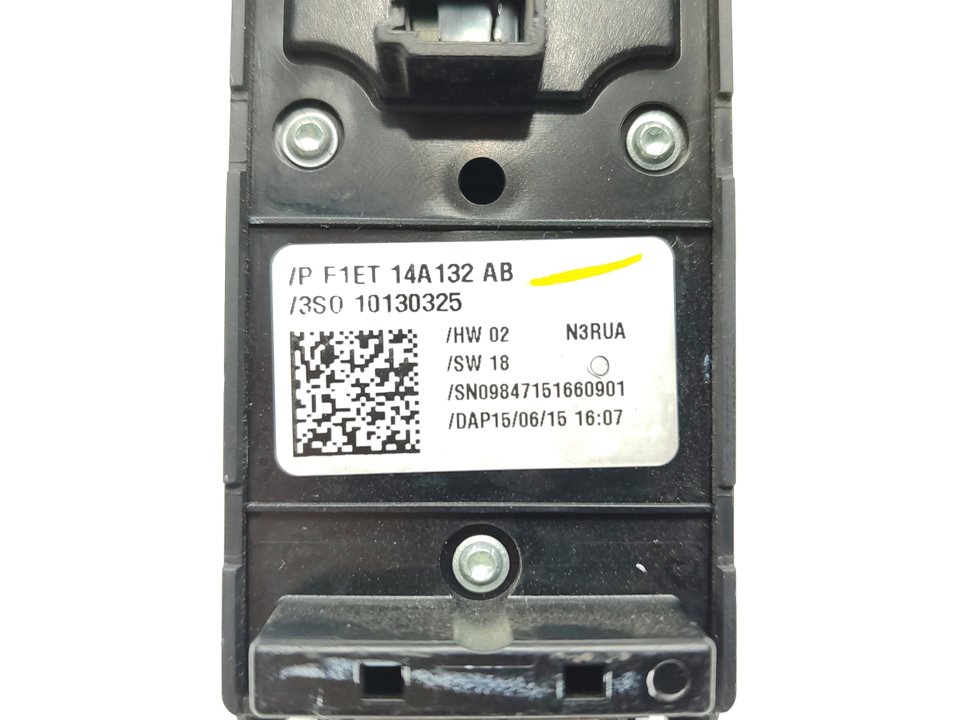 FORD C-Max 2 generation (2010-2019) Front Left Door Window Switch F1ET14A132AB 25019190