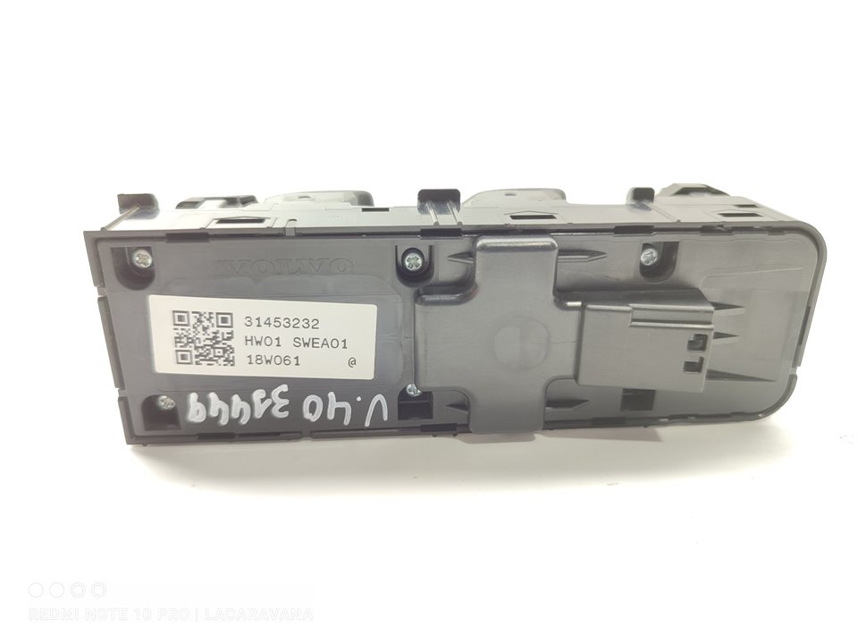 VOLVO V40 2 generation (2012-2020) Front Left Door Window Switch 31453232 18993088