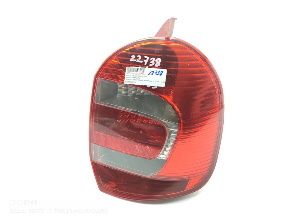 RENAULT Modus 1 generation (2004-2012) Rear Right Taillight Lamp 8200658413 22936685