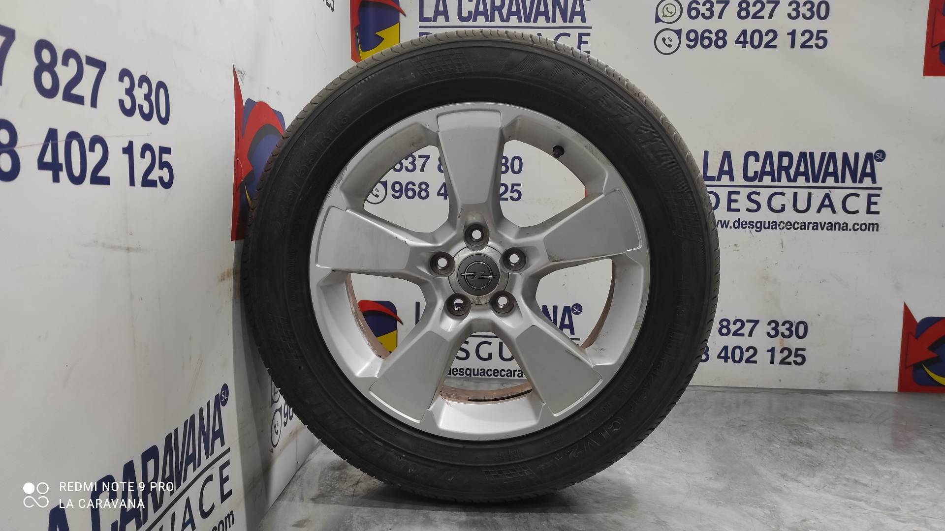 OPEL Antara 1 generation (2006-2015) Комплект колес 18X7J 23996659