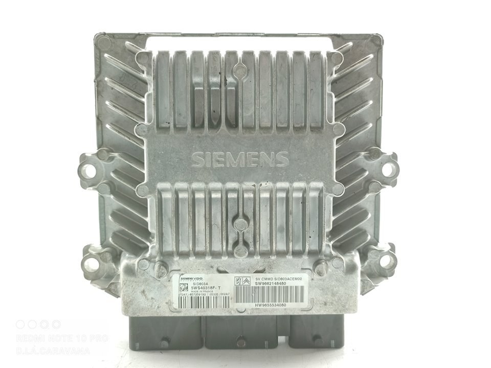 CITROËN C5 1 generation (2001-2008) Блок за управление на двигателя ECU 9655534080 25019078