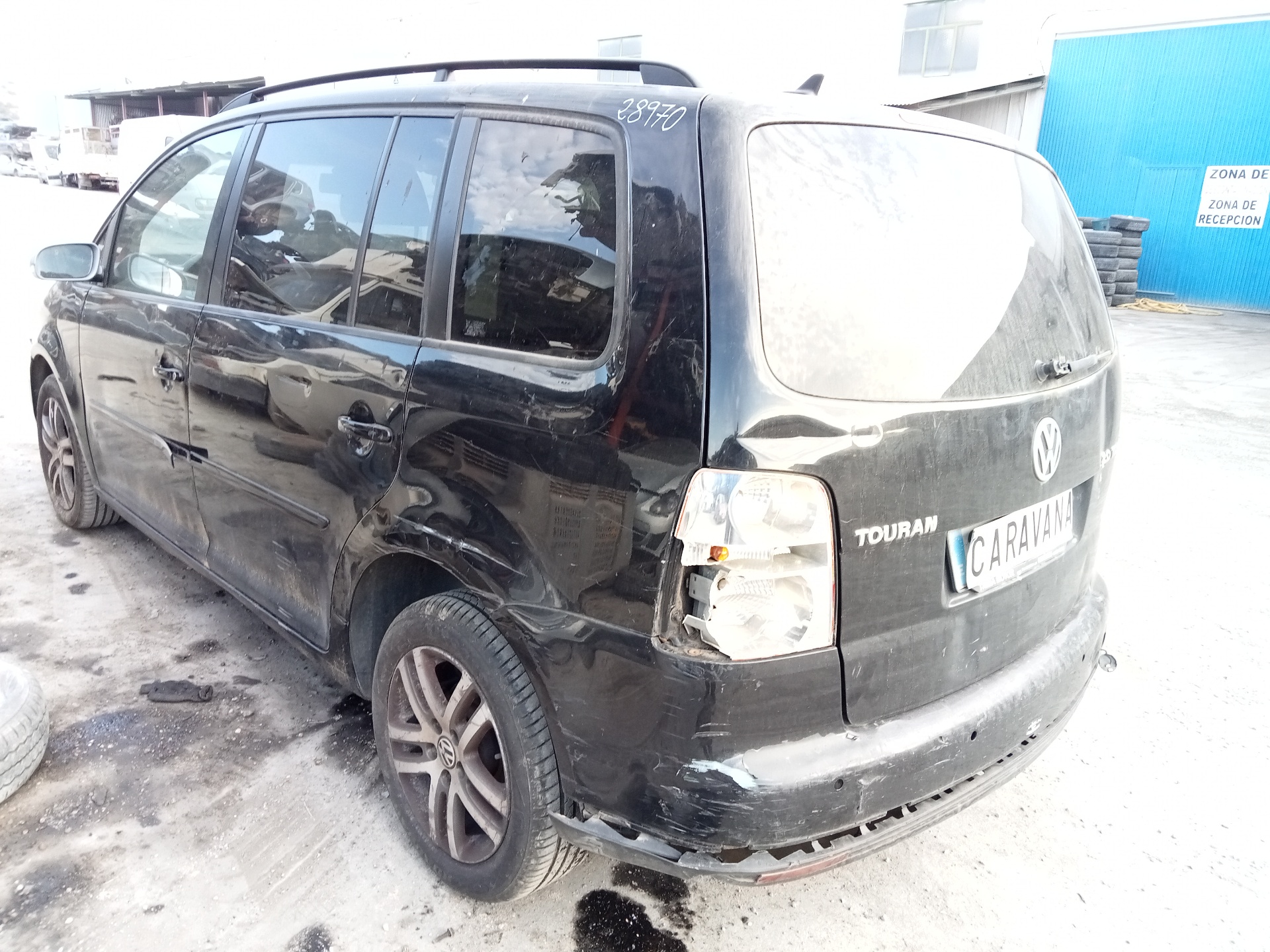 VOLKSWAGEN Touran 1 generation (2003-2015) Moottorin ohjausyksikkö ECU 0281014041 23773642