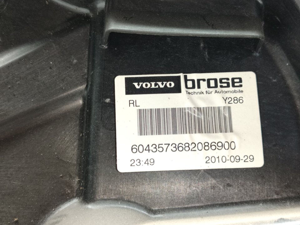 VOLVO S80 2 generation (2006-2020) Rear left door window lifter 31276217 18919970