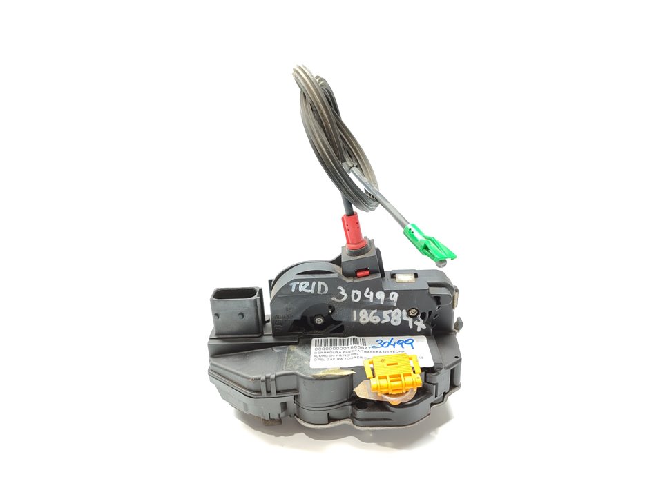 OPEL Zafira C (2012-2016) Rear Right Door Lock 13579566 18920725