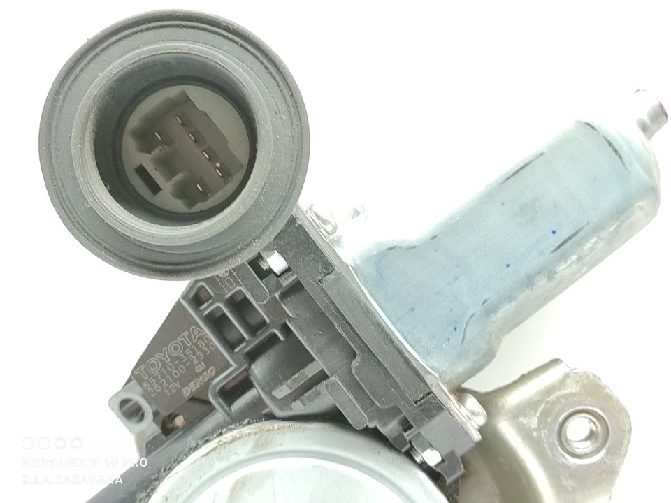 TOYOTA RAV4 2 generation (XA20) (2000-2006) Front Right Door Window Regulator 6980152080 25017843