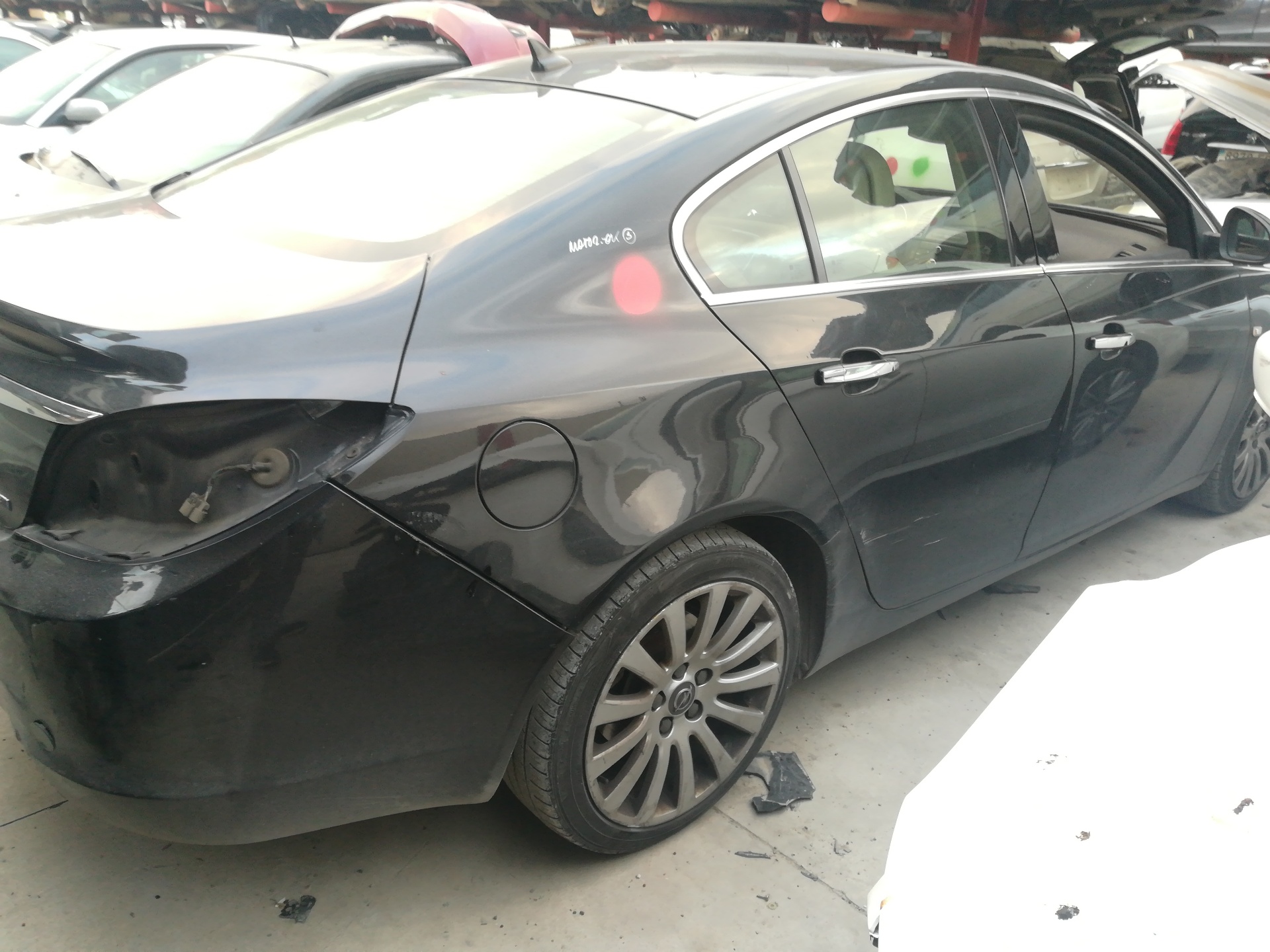 OPEL Insignia A (2008-2016) Jobb hátsó ajtó ablakemelője 910281103 25021995