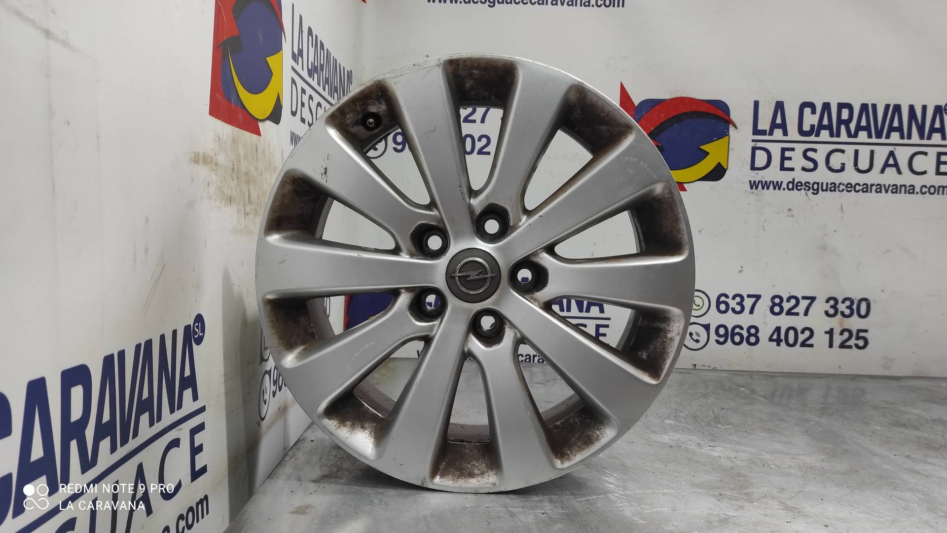 OPEL Astra J (2009-2020) Jeu de roues 17X7 25017477