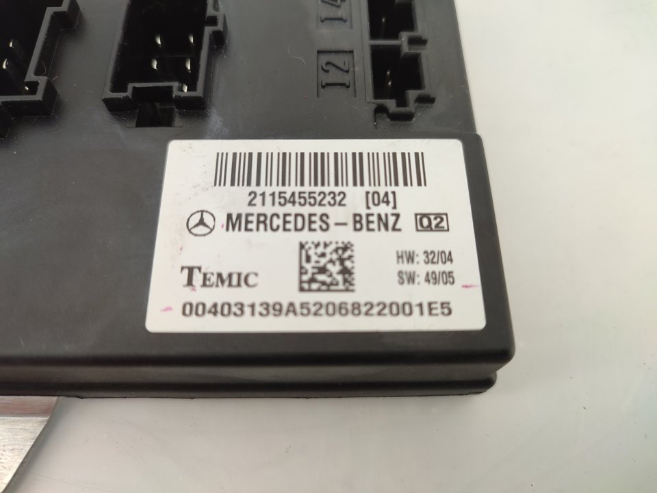 MERCEDES-BENZ CLS-Class C219 (2004-2010) Andre kontrollenheter 2115455232 18932167