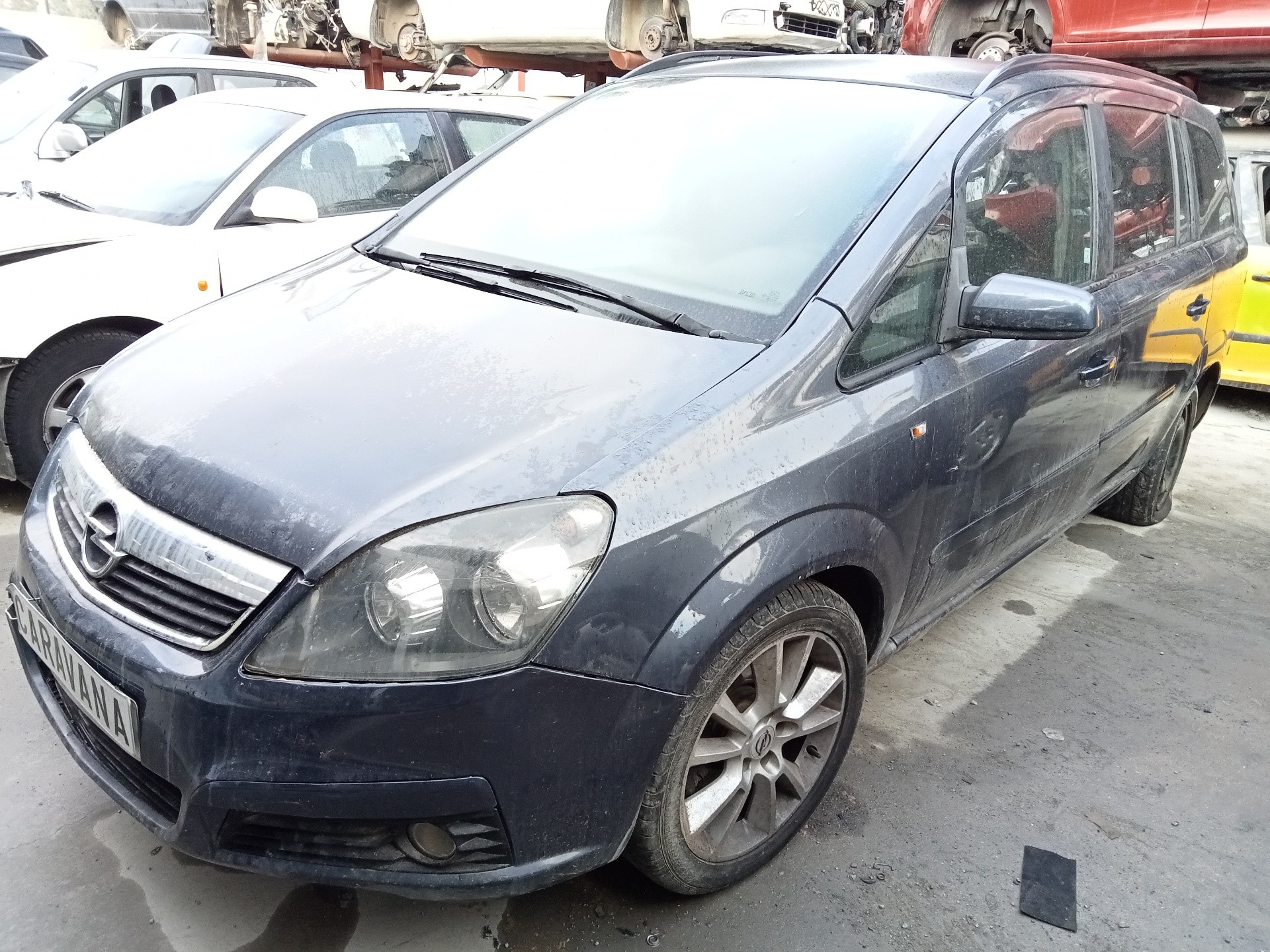 OPEL Zafira B (2005-2010) Блок керування двигуном ECU 0281012549 18947771