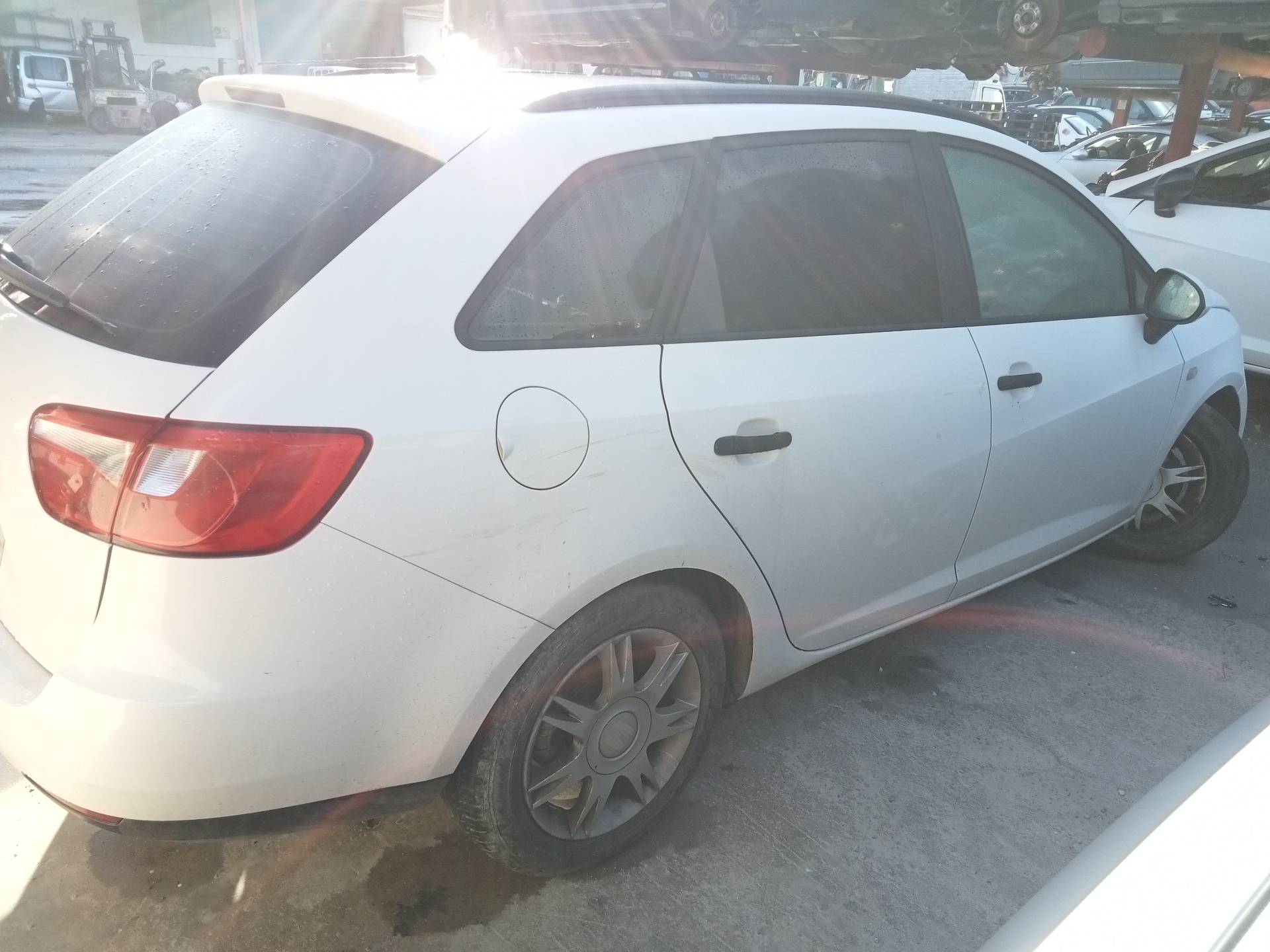 SEAT Ibiza 4 generation (2008-2017) Замок задней левой двери 6J0839015E 24473443