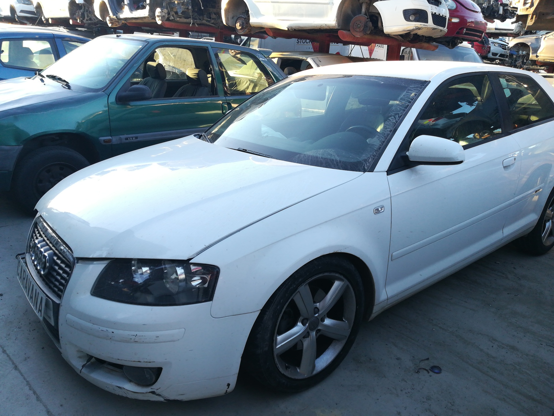 AUDI A3 8P (2003-2013) Främre vänstra dörrlås 4F1837015E 25023821