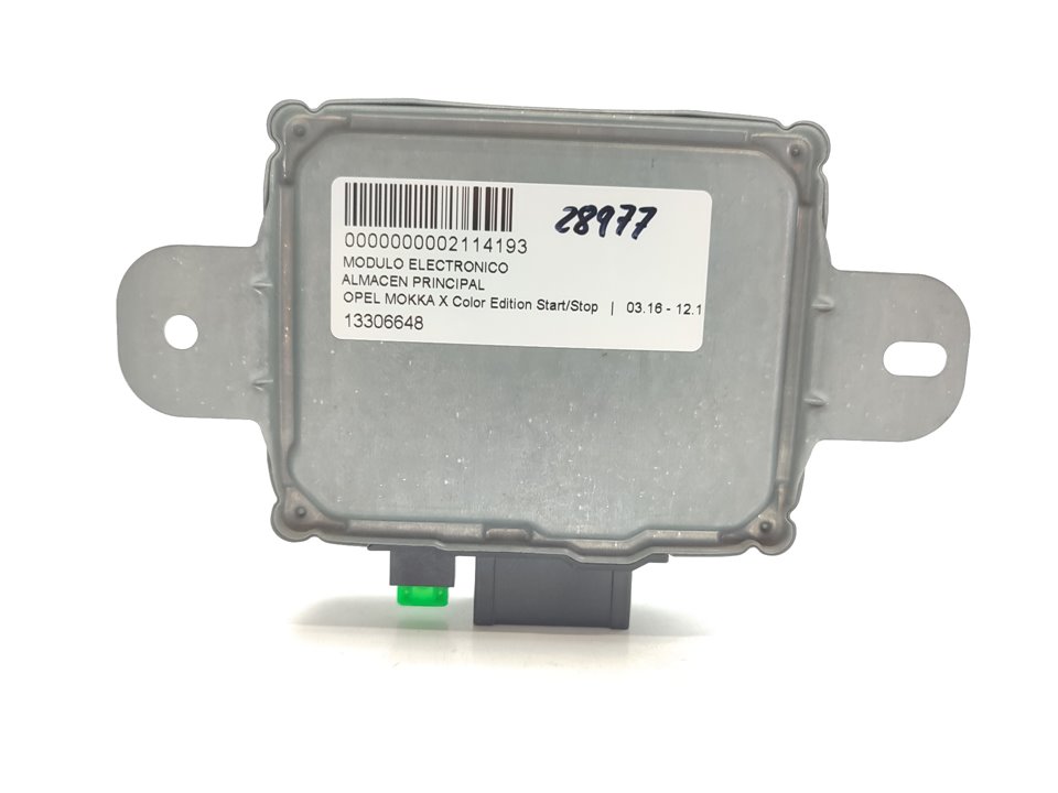 OPEL Mokka 2 generation (2021-2023) Other Control Units 13306648 24473454