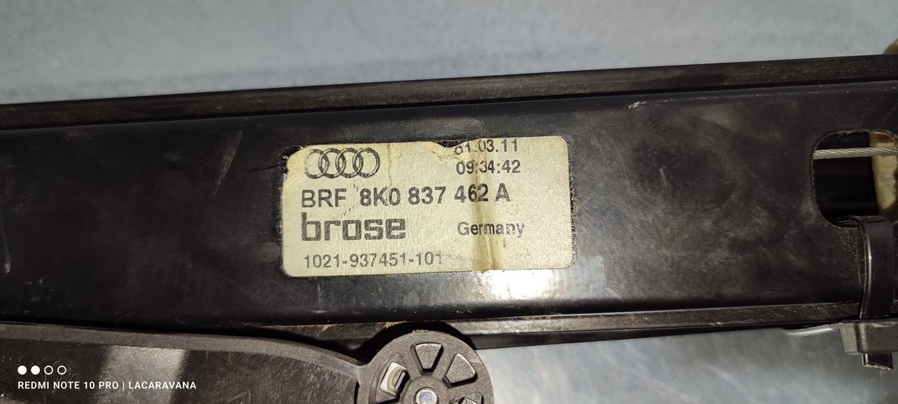 AUDI A4 B8/8K (2011-2016) Främre höger dörrfönsterhiss 8K0959802A 25017832