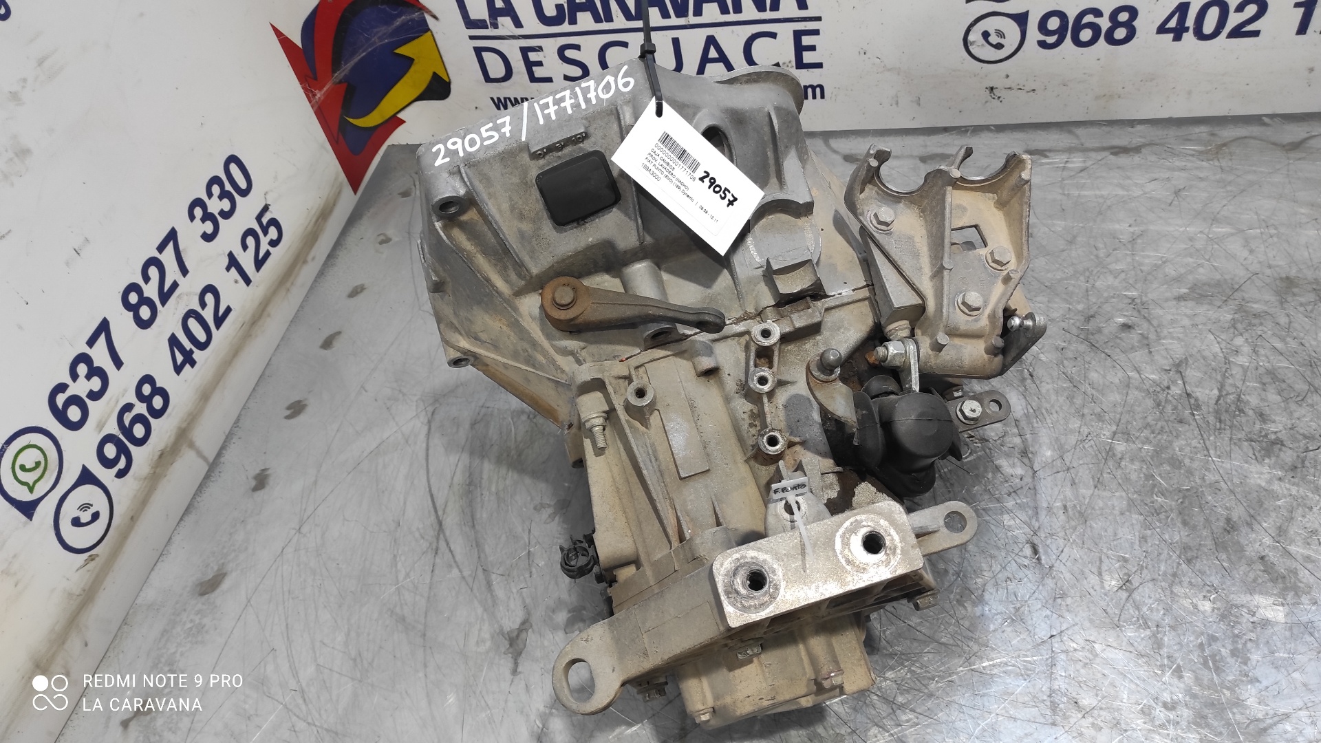 FIAT Grande Punto 1 generation (2006-2008) Gearbox 199A3000 25022000