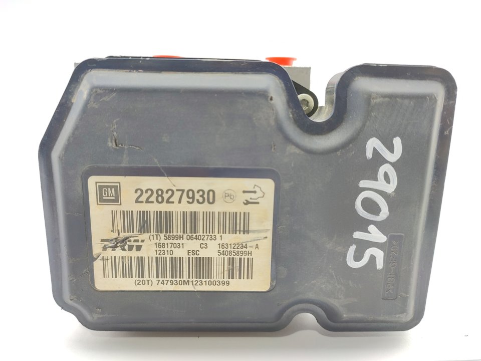 OPEL Insignia A (2008-2016) Pompe ABS 22827930 22923418