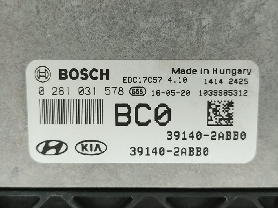 HYUNDAI Tucson 3 generation (2015-2021) Motorstyrenhet ECU 0281031578 25034702