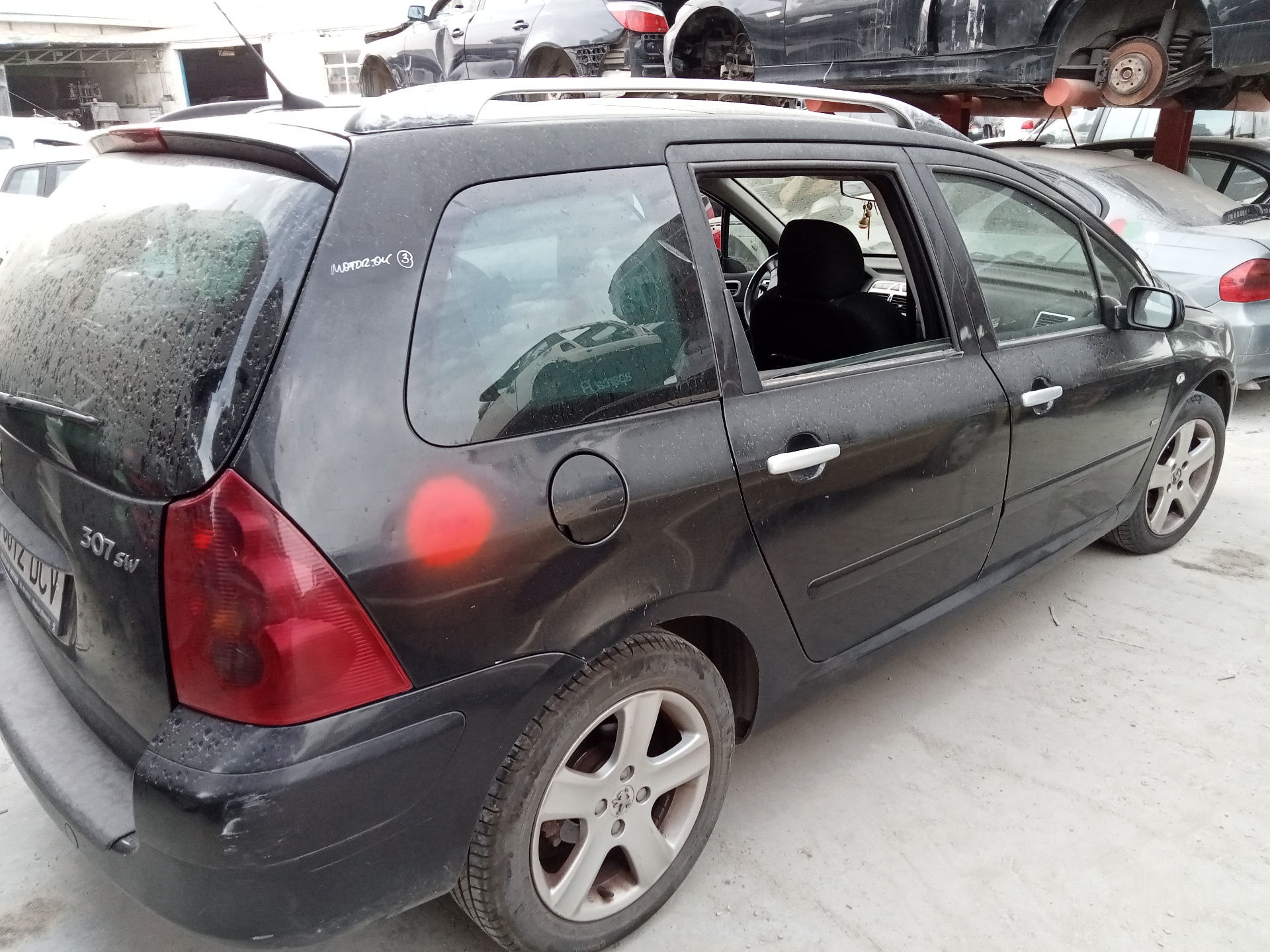 PEUGEOT 307 1 generation (2001-2008) Блок управления двигателем 9651128880 18906527