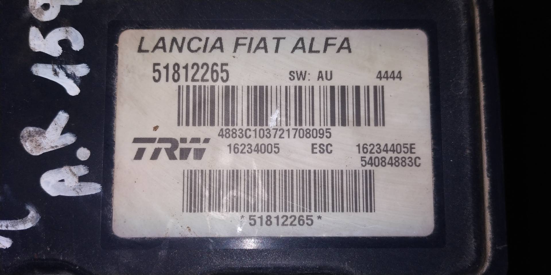 ALFA ROMEO 159 1 generation (2005-2011) ABS Pump 51812265 18896055