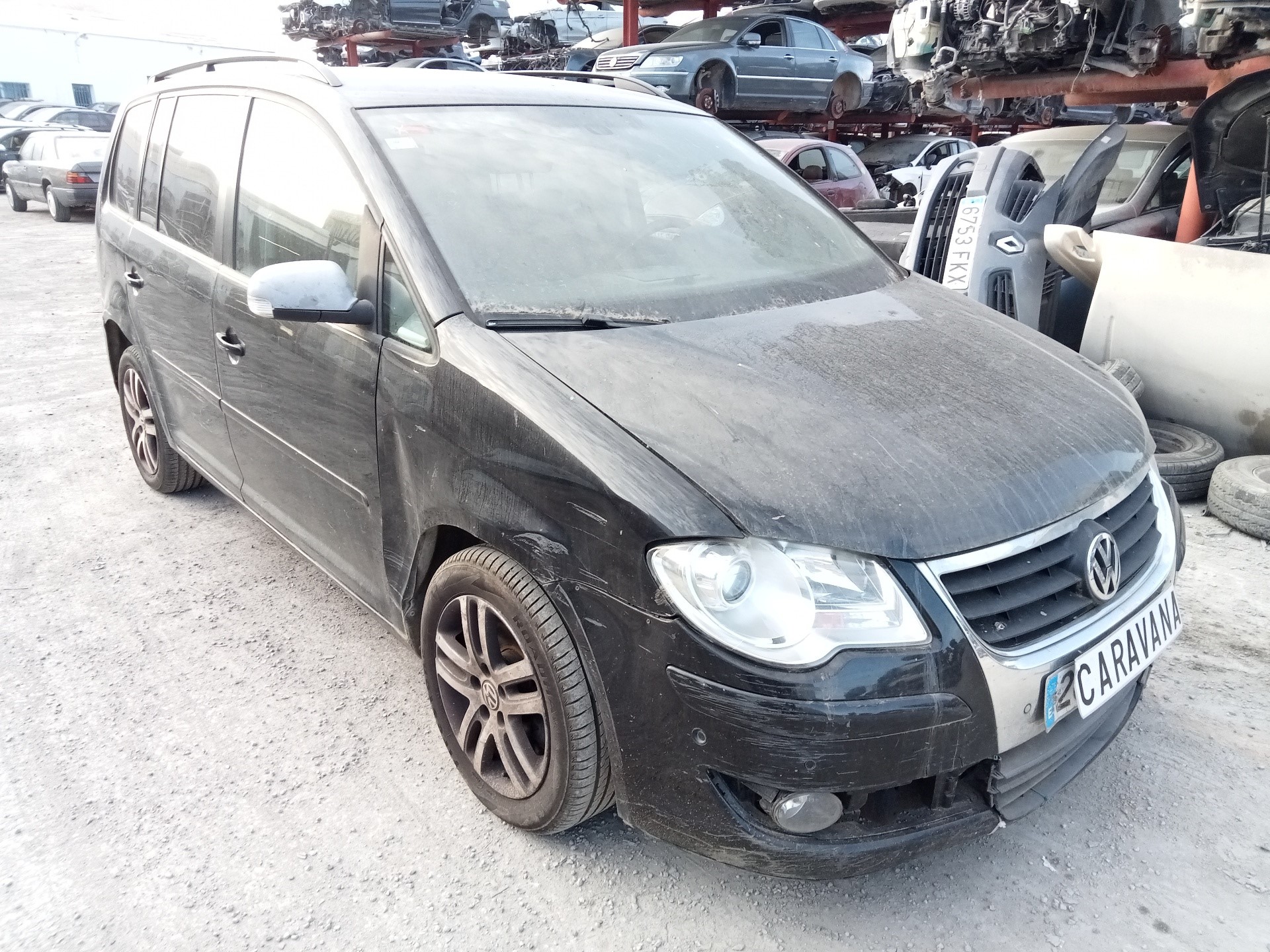 VOLKSWAGEN Touran 1 generation (2003-2015) Moottorin ohjausyksikkö ECU 0281014041 23773642