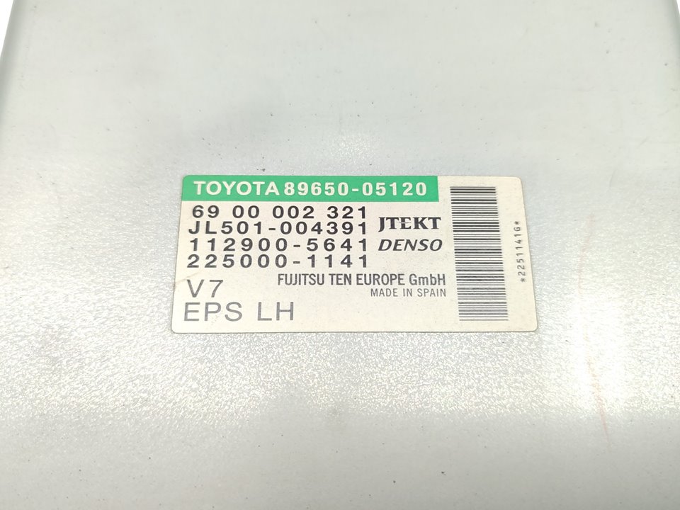 TOYOTA Avensis T27 2 generation (XA20) (2000-2006) Power steering control unit 8965005120 25042816