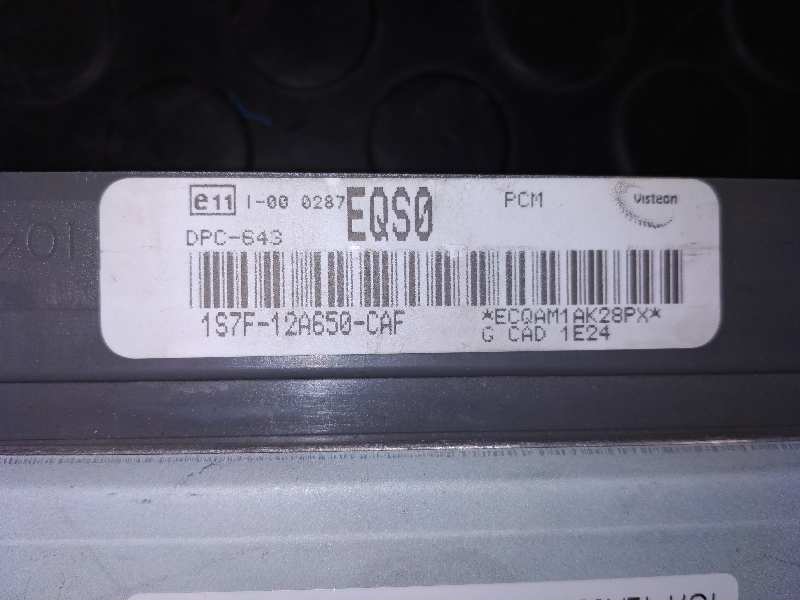 FORD Mondeo 3 generation (2000-2007) Engine Control Unit ECU 1S7F12A650CAF 18836874