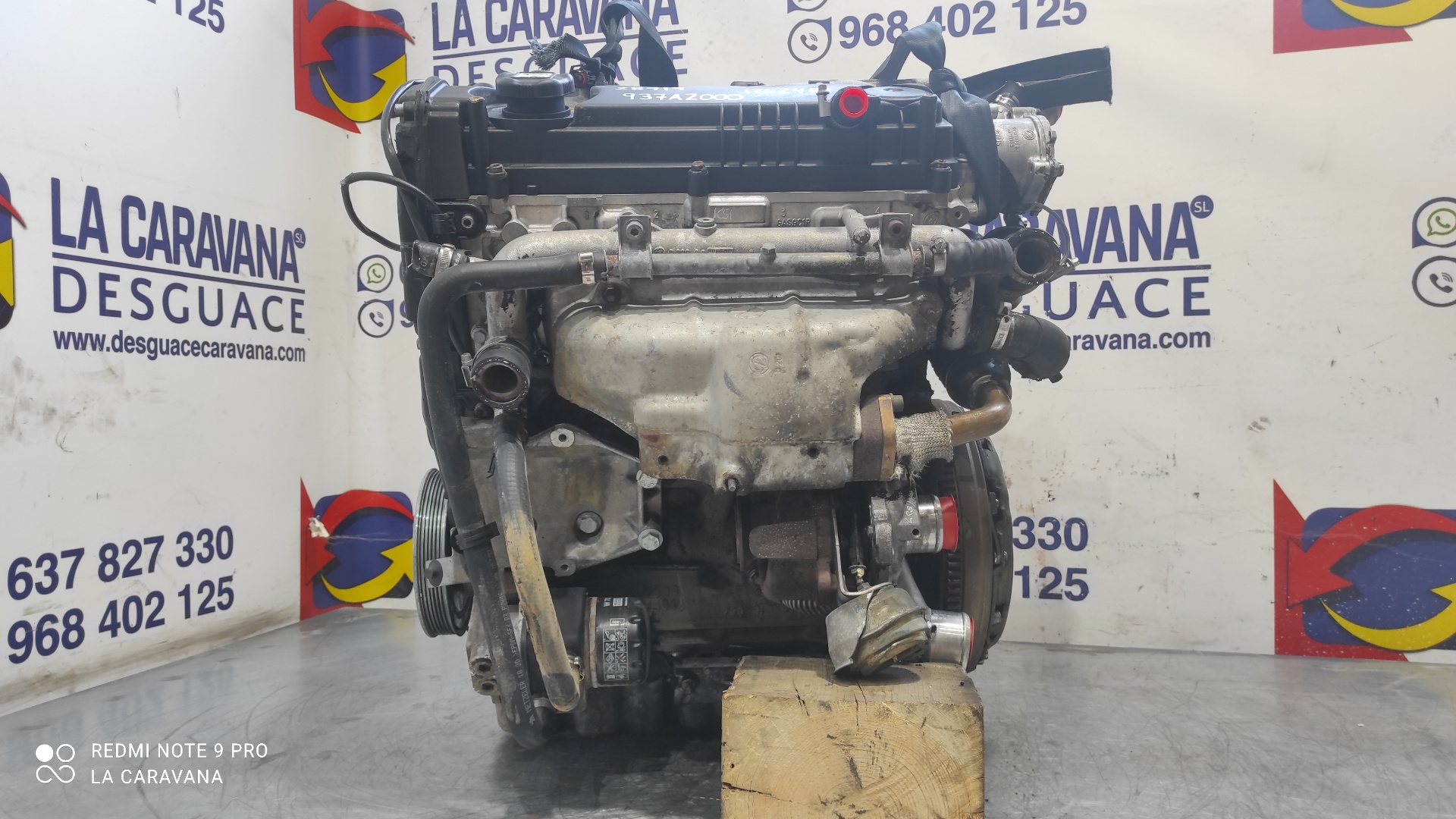 ALFA ROMEO 147 2 generation (2004-2010) Motor 937A2000 18886876