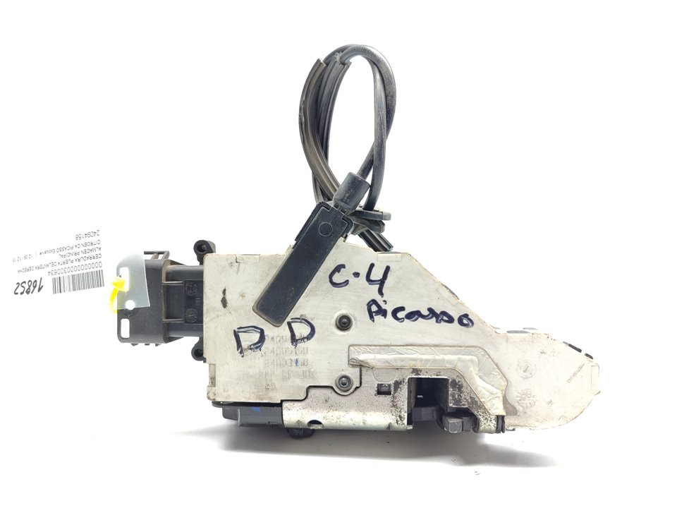 CITROËN C4 Picasso 1 generation (2006-2013) Front Right Door Lock 24094158 23332729