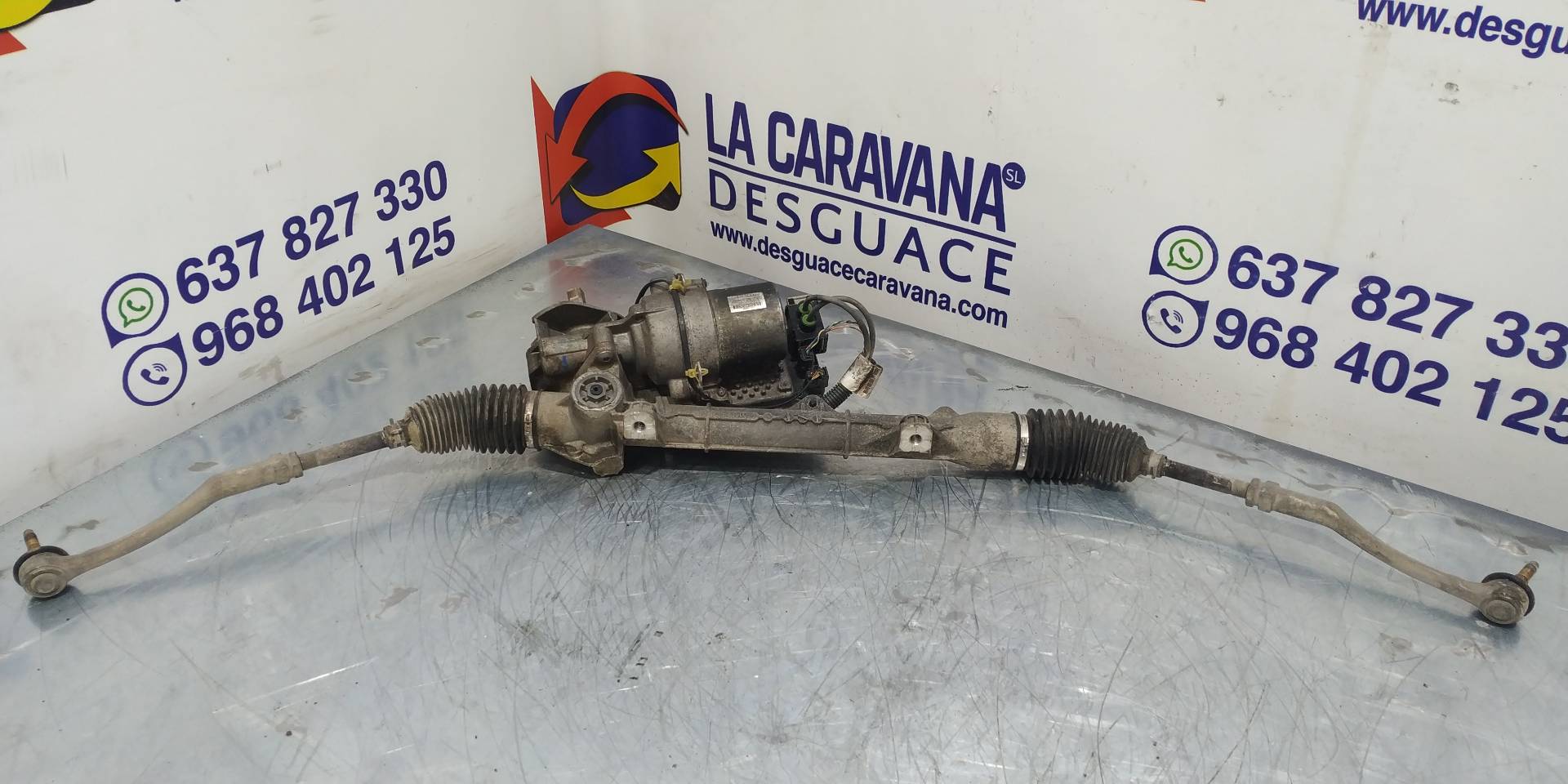 PEUGEOT 207 1 generation (2006-2009) Steering Rack 6700001414 18870723