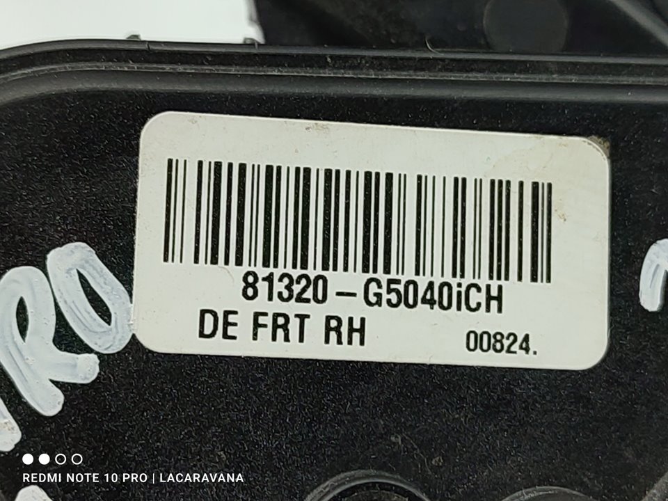 KIA Niro 1 generation  (2016-2022) Front Right Door Lock 81320G5040 20543771