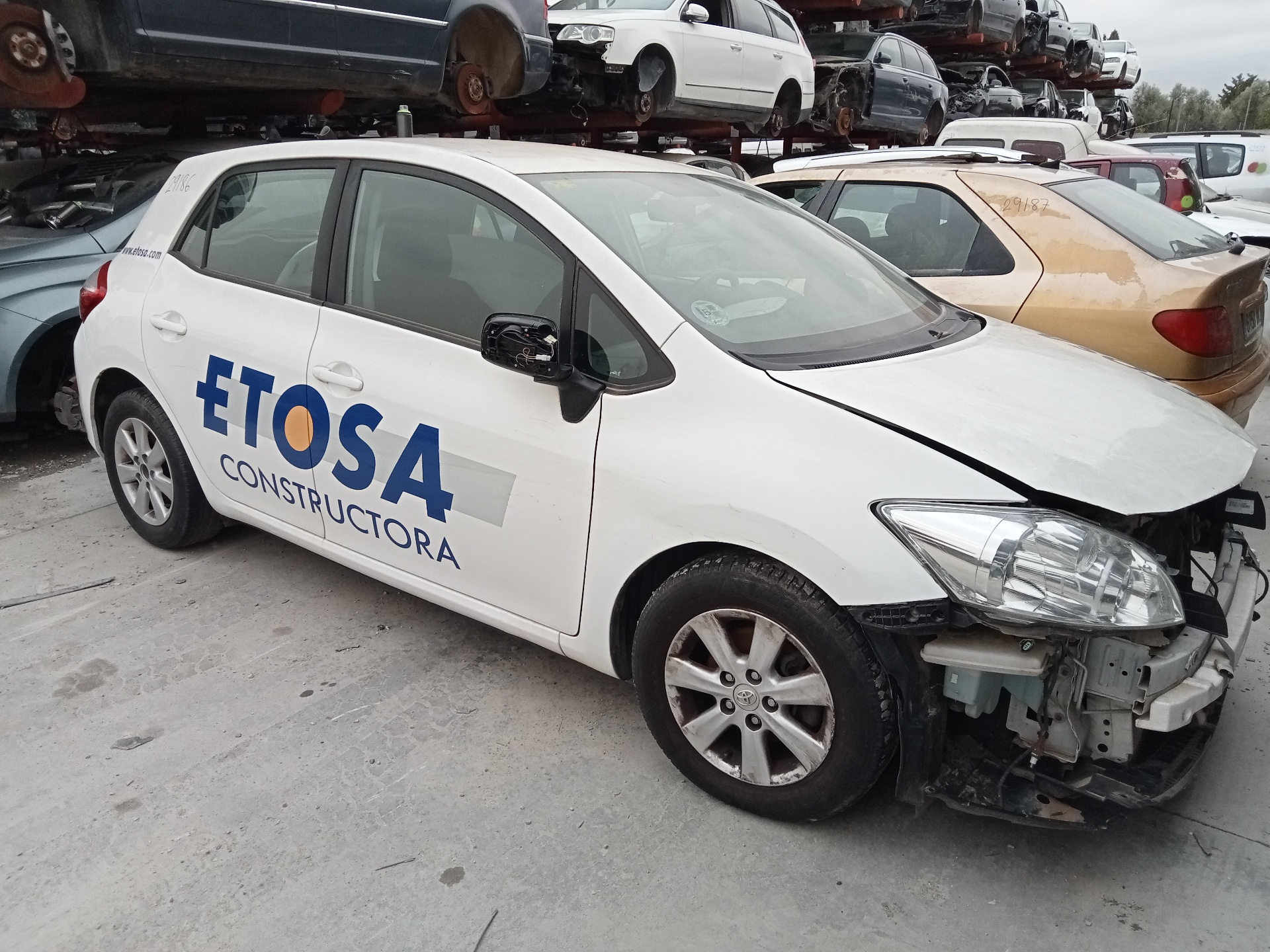 TOYOTA Auris 1 generation (2006-2012) Moottorin ohjausyksikkö ECU 8966102Y10 25017478