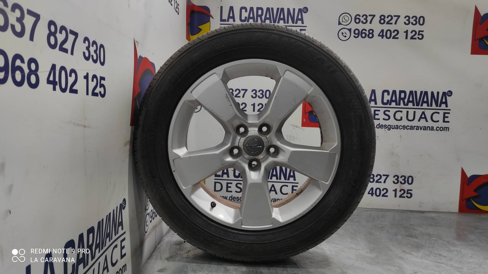 OPEL Antara 1 generation (2006-2015) Комплект колес 18X7J 23996659