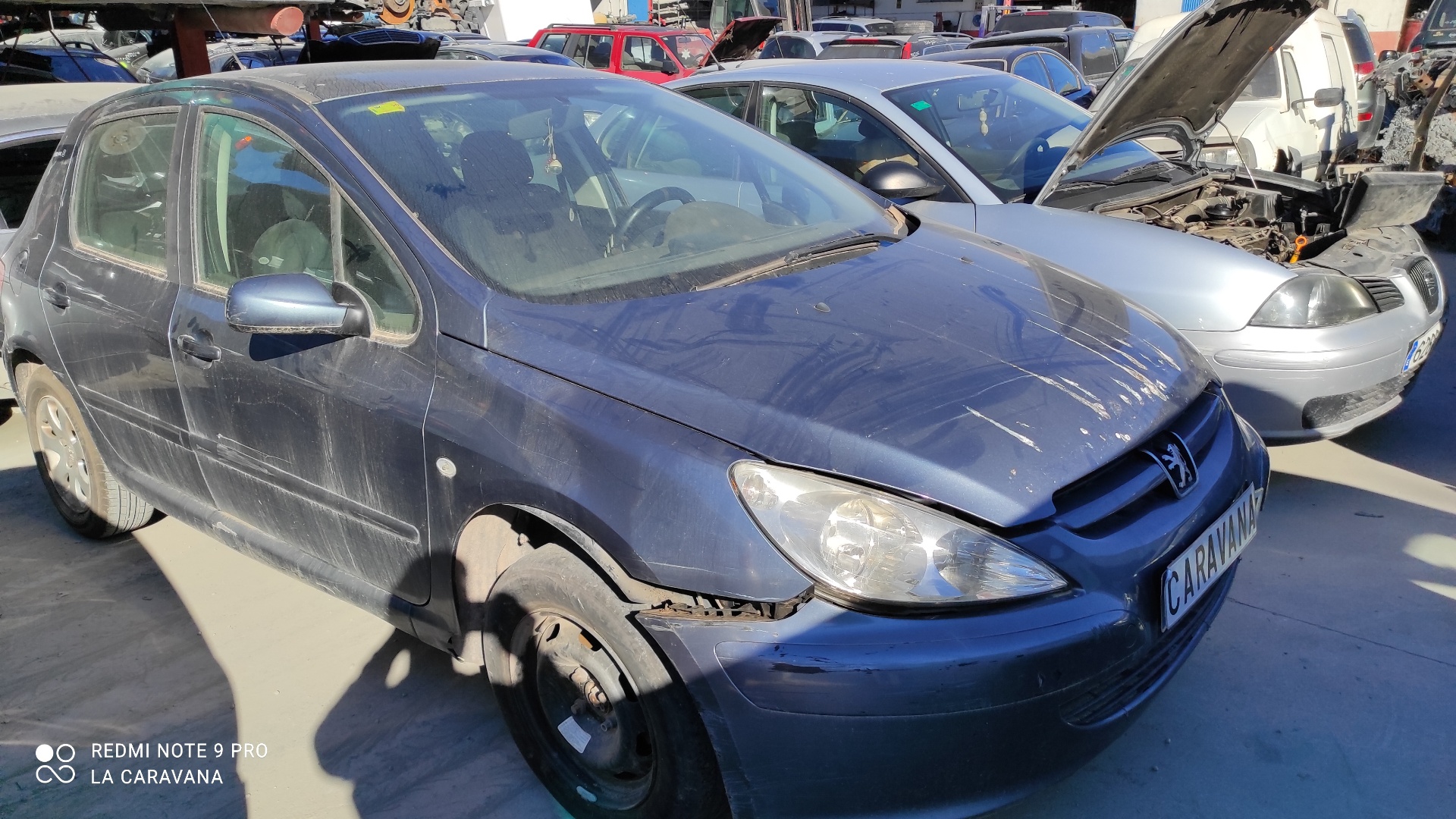 PEUGEOT 307 1 generation (2001-2008) Маторчик стеклоподъемника передней левой двери 9634457580 18998967