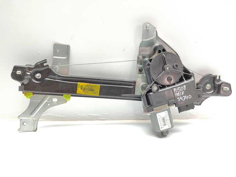 PEUGEOT 508 1 generation (2010-2020) Rear left door window lifter 9686441380 25926585