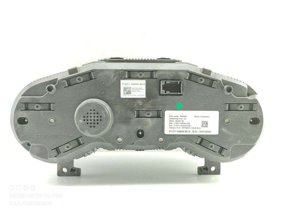 FORD Focus 3 generation (2011-2020) Spidometras (Prietaisų skydelis) F1ET10849BLK 25963322