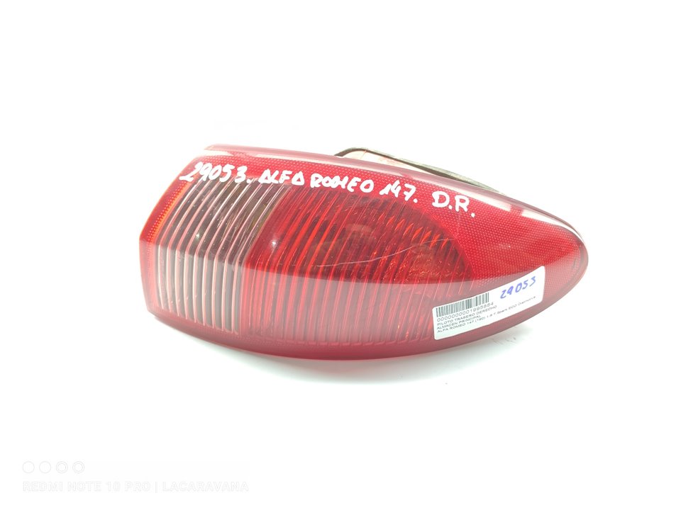 ALFA ROMEO 147 2 generation (2004-2010) Rear Right Taillight Lamp 46556347 22936578