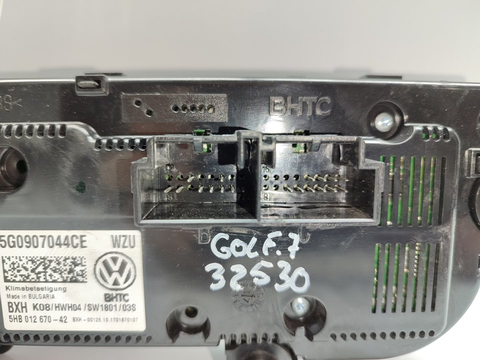 VOLKSWAGEN Golf 7 generation (2012-2024) Pегулятор климы 5G0907044CE 23780576