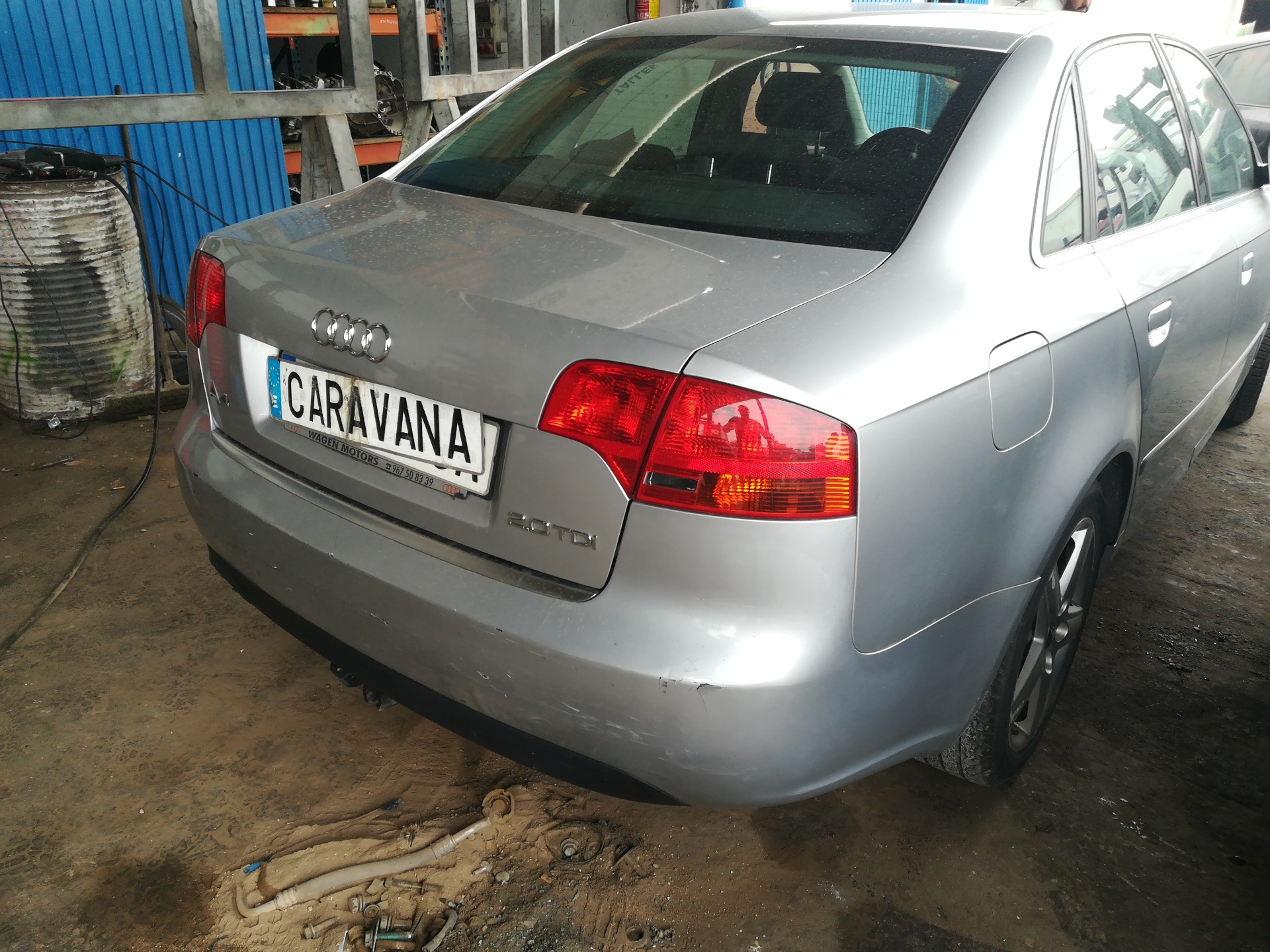 AUDI A4 B6/8E (2000-2005) Фонарь задний правый 8E5945096 18876349