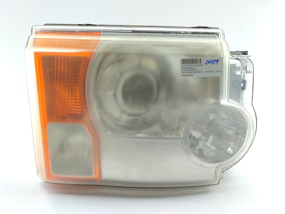 LAND ROVER Discovery 3 generation (2004-2009) Front Right Headlight XBC500402 24390570