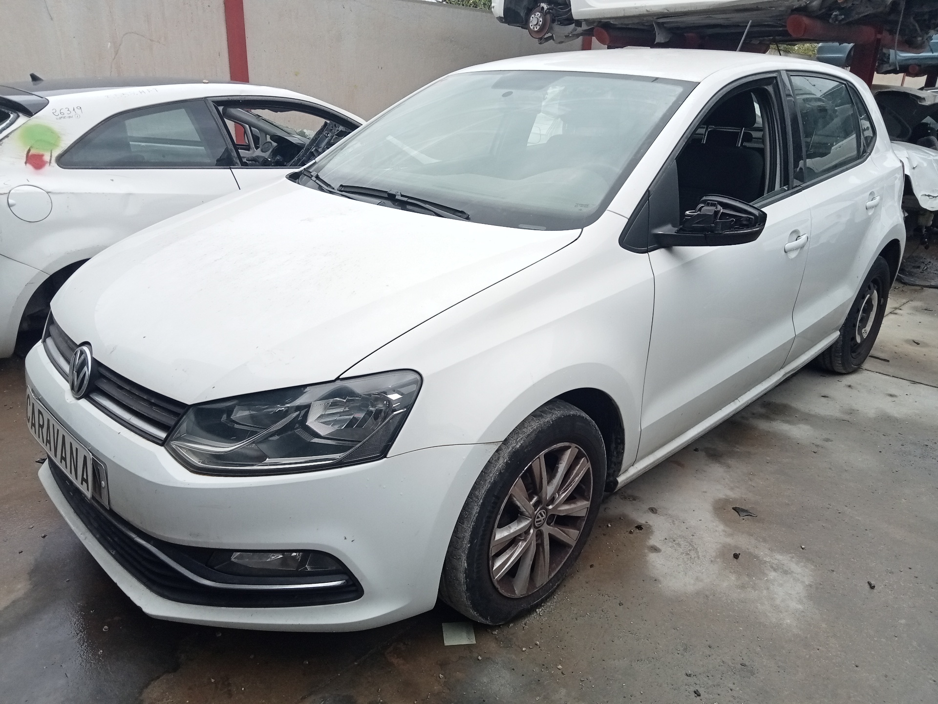 VOLKSWAGEN Polo 5 generation (2009-2017) Замок двери передний правый 5K1837016E 23118685