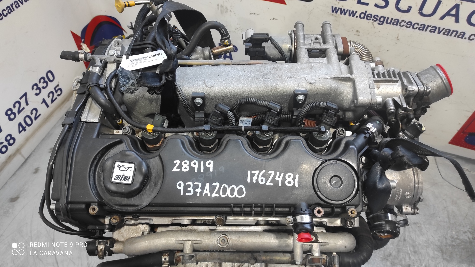 ALFA ROMEO 147 2 generation (2004-2010) Engine 937A2000 18886876