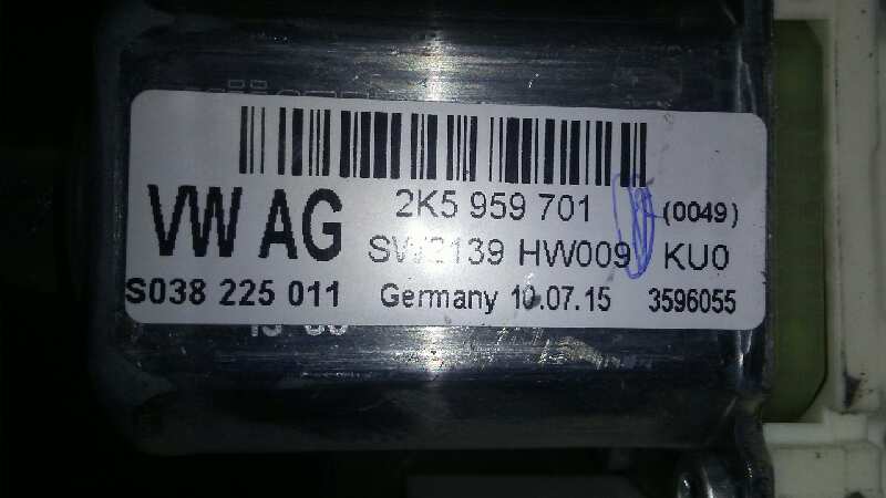 VOLKSWAGEN Caddy 3 generation (2004-2015) Vindusregulator foran venstre dør 2K5959701 25220186