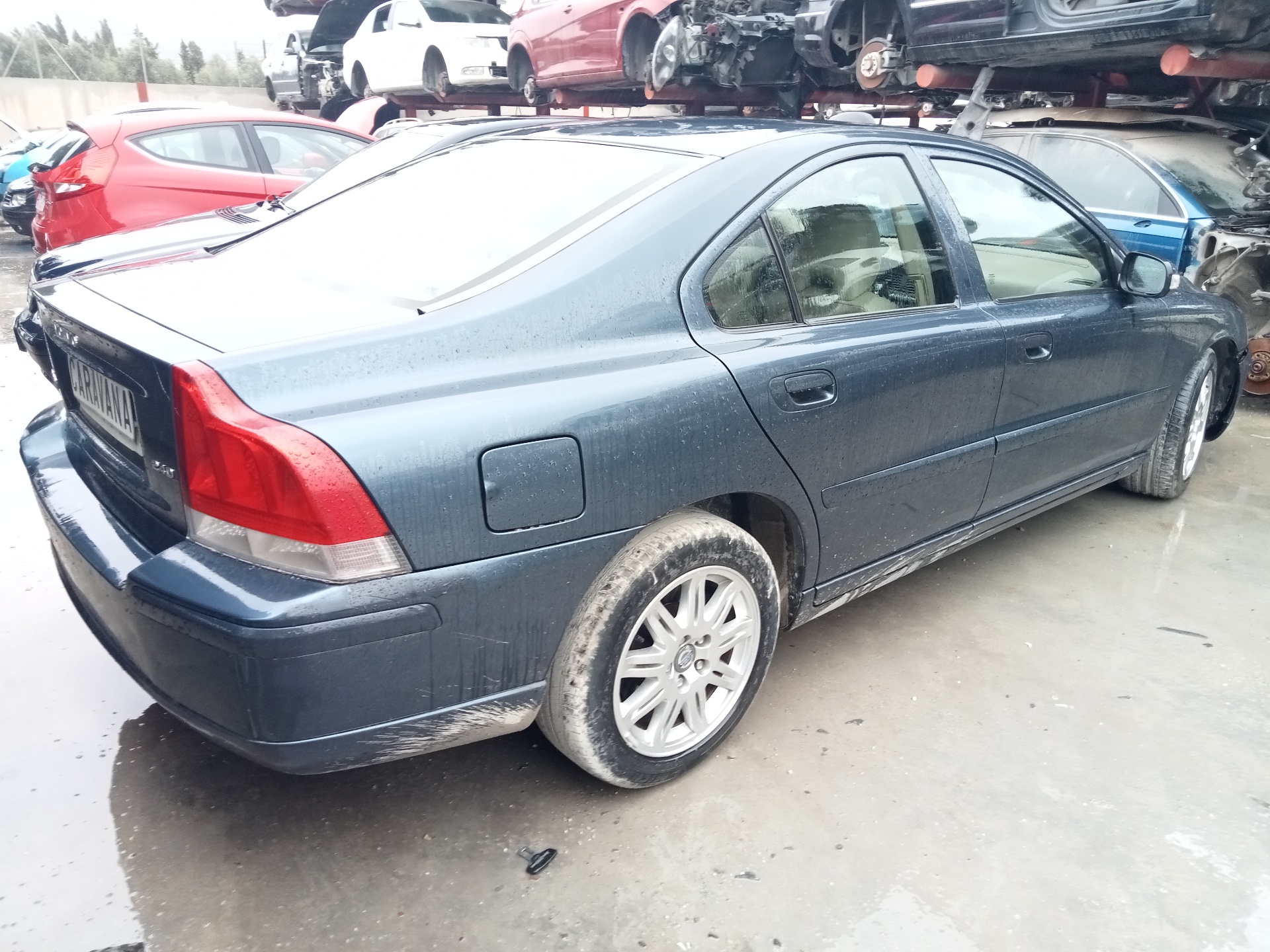 VOLVO S60 1 generation (2000-2009) Brændstofskinne 30757146 18902477