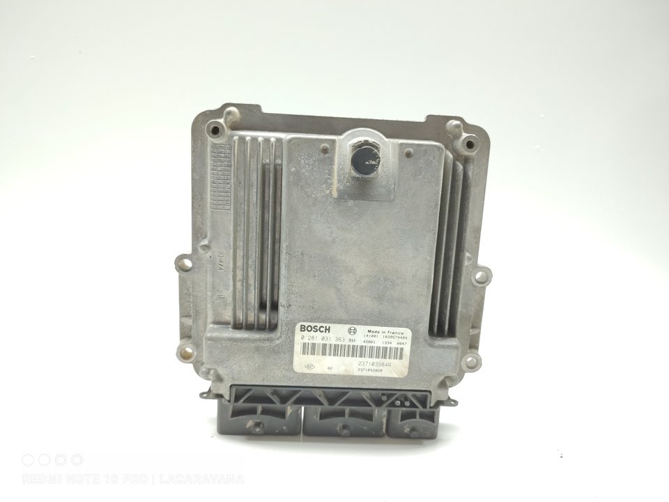 RENAULT Trafic 2 generation (2001-2015) Блок керування двигуном ECU 0281031363 25058429