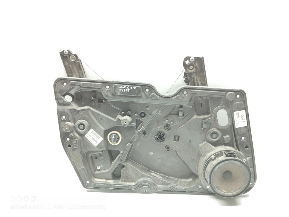 VOLKSWAGEN Golf 6 generation (2008-2015) Forreste venstre dør vinduesregulator 5K0959701B 25020291