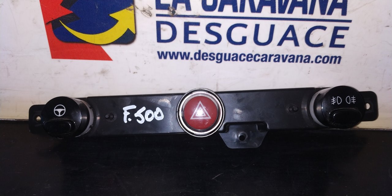 FIAT 500 2 generation (2008-2024) Hazard button 735451108 25017861