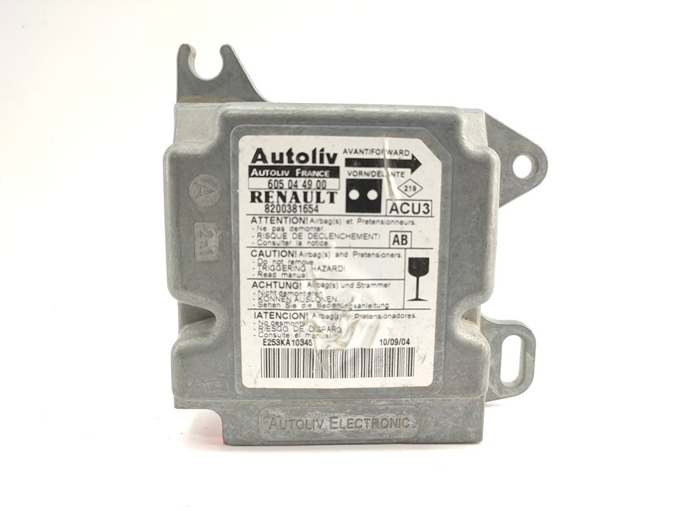 NISSAN SRS Control Unit 8200381654 18838484