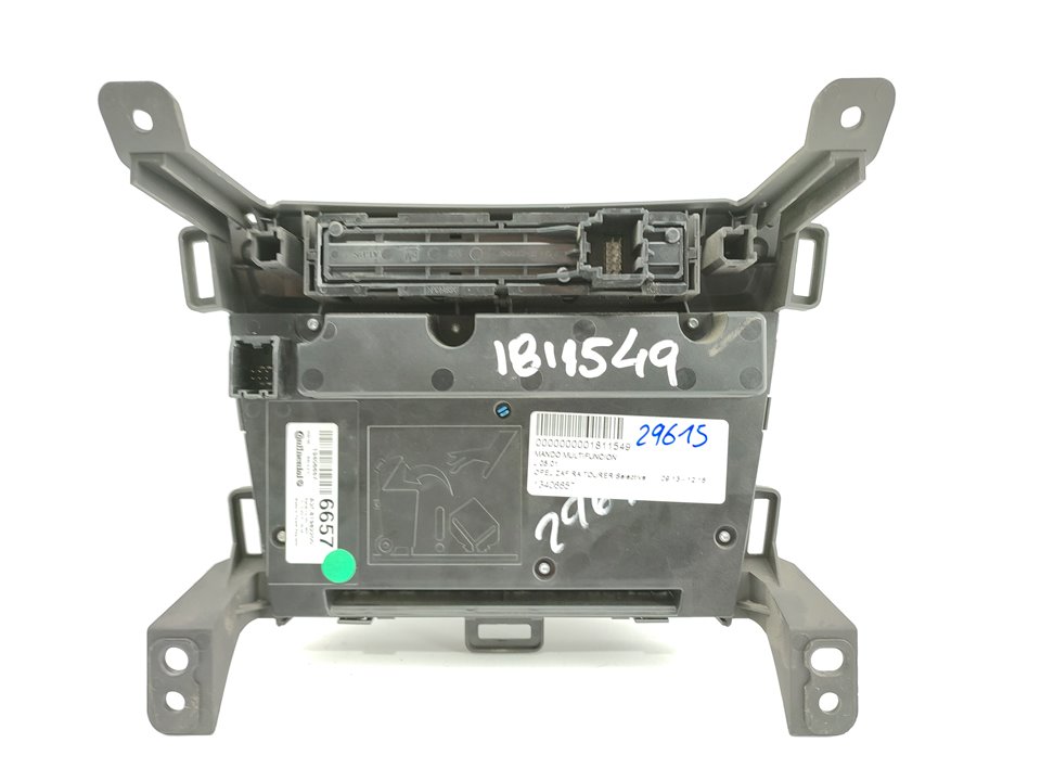 OPEL Zafira C (2012-2016) Switches 13406657 18903673