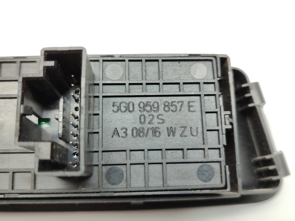 VOLKSWAGEN Golf 7 generation (2012-2024) Front Left Door Window Switch 5G0959857E 22940269